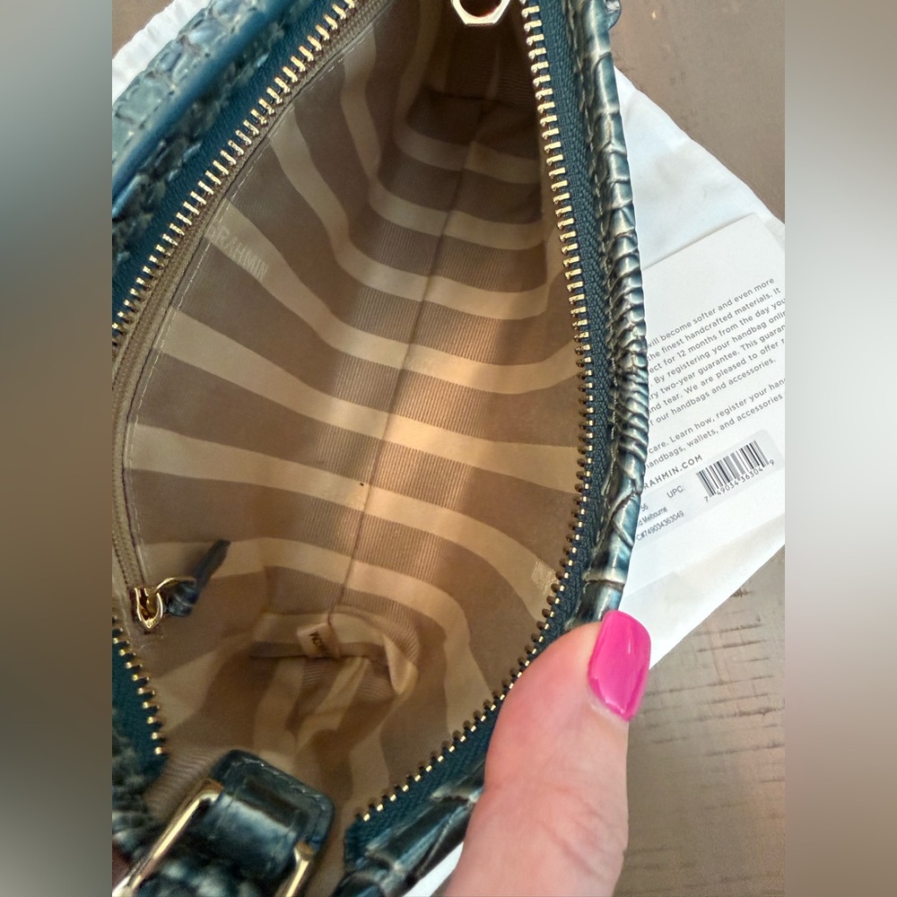 Brahmin Crocodile Embossed Women's Bag - Picture 6 of 7